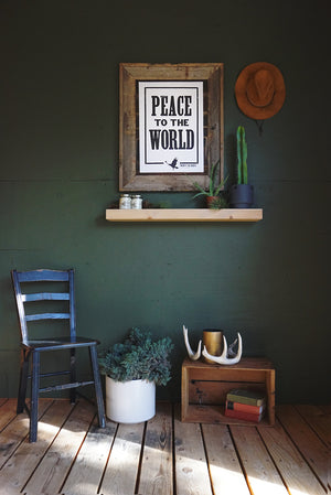 'Peace To The World' Poster